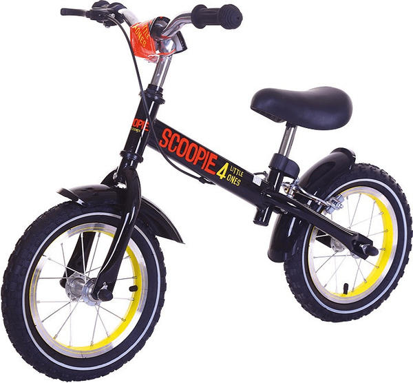 Baby Plus Laufrad Scoopie schwarz/gelb