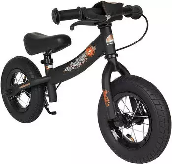 Bikestar 10 Zoll (25.4cm) Sport teuflisch schwarz