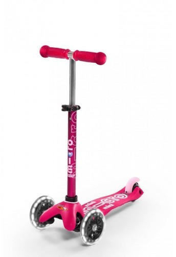 Micro Mobility Mini Micro Deluxe mit LED pink