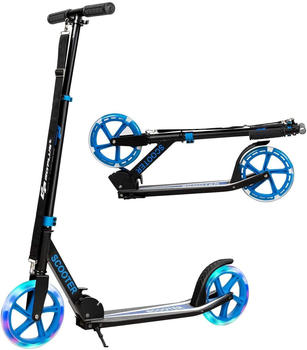Costway Schneescooter blau