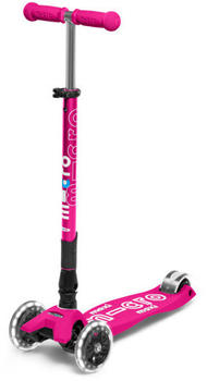 Micro Mobility Maxi Deluxe LED Shocking pink