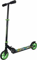 SCHILDKR&Ouml;T Junior-Tretroller City Scooter Runabout, gr&uuml;n Aluminium Deck und...