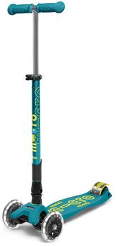 Micro Mobility Maxi Micro Deluxe Foldable LED petrol