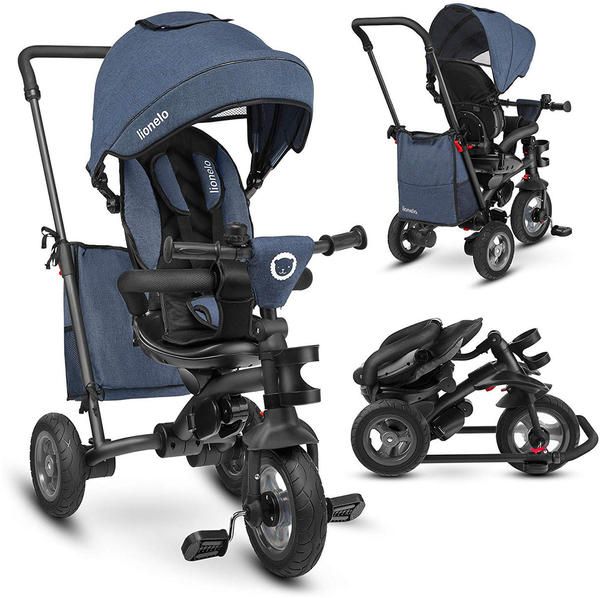 Lionelo 2 in 1 Tricycle stroller and tricycle Tris jeans