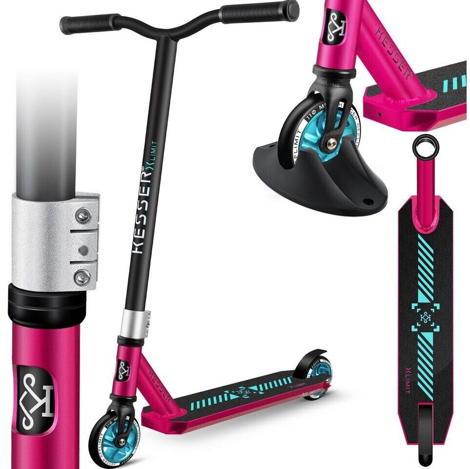 Kesser Stuntscooter XLimitPro pink/turqouise Test Angebote ab 74,80