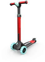 BERG 24.77.06.00, BERG Nexo Foldable Red + Leuchtr&auml;der - Cityroller Klappbar Rot