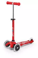Micro MMD052, Micro Scooter mini micro Deluxe LED rot, Sportartikel >