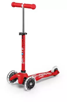 Micro Mobility Mini Micro Deluxe mit LED rot