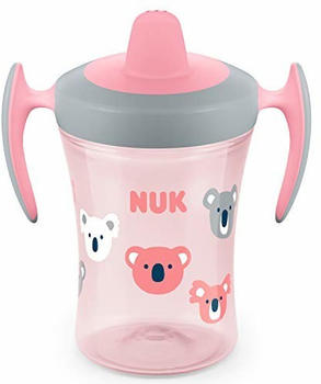NUK Trainer Cup 230 ml mit Trinktülle koala rosa