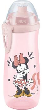 NUK Trinkflasche Sports Cup 450 ml mit Push-Pull-Tülle Minnie rosa