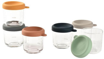 Béaba Set with 6 glass containers 250 ml