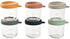 Béaba Set with 6 glass containers 250 ml