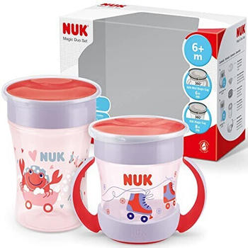 NUK Magic Cup & Mini Cup Duo-Set rot