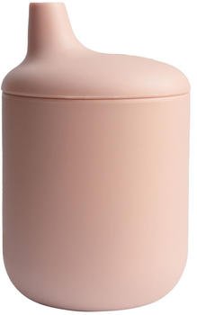 Mushie Trinklerntasse aus Silikon blush