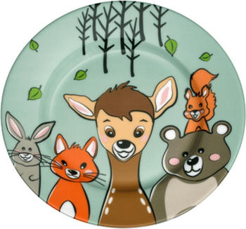 WMF Kindergeschirr-Set Waldfreunde 6-teilig – Robustes Material für sorgenfreien Essgenuss