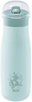 NUK Mini-Me Flip aus Edelstahl Blauer Globus