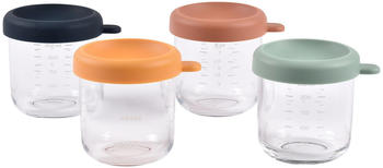 Béaba Set with glass containers 250 ml x 4