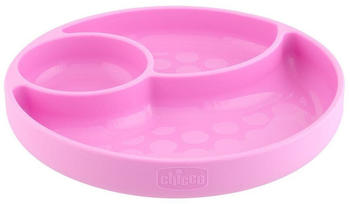 Chicco Easy Plate with Suction Pad pink