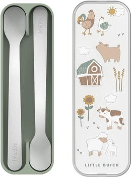 Rosti Mepal Little Dutch Little Farm Babylöffel - 2 Stück