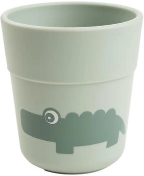 Done by Deer Croco Mini Becher - Light Green