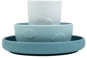Done by Deer Stick&Stay Dinnerset - Deer Friends - Blue