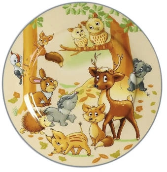 Ritzenhoff & Breker Kindergeschirr-Set Waldtiere 10-teilig – Ritzenhoff & Breker Kindergeschirr-Set Waldtiere 10-teilig für fröhliche Mahlzeiten