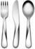 Alessi Giro Kids Collection Kinderbesteckgarnitur 3-teilig