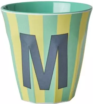 Rice Medium Melamin Becher - Grau M