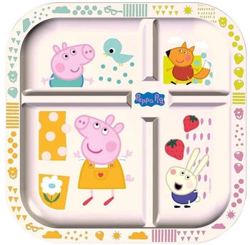 Koziol Esslernteller mit W&uuml;rfel Easy Eater Peppa Pig