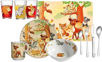 Ritzenhoff & Breker WALDTIERE Kinderset 11-teilig