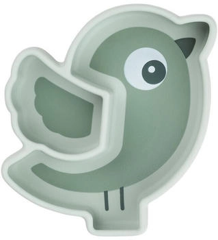 Done by Deer Birdee Stick&Stay Snack Teller - green