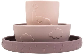Done by Deer Stick&Stay Dinnerset - Deer Friends - Powder