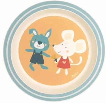 Sigikid Kinder Teller Maus 4 Freunde, rPET