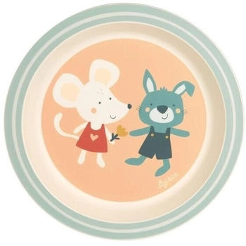 Sigikid Kinder Teller Hase 4 Freunde, rPET