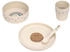 Lässig Laessig Dish Set Pp/Cellulos Smile Sky Blue Smile Sky Blue