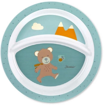 Sterntaler Baby-Teller, Bär Ben, Für Babys ab 6 Monaten, Mehrfarbig (6822002)