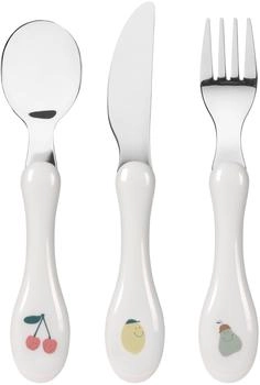 Lässig 3-tlg. Besteck-Set Cutlery Happy Fruit
