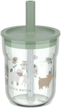 Mepal Little Farm Kinderglas mit Strohhalm Mio 250 ml