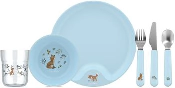 Mepal Forest Friends Kindergeschirr-Set Mio 6-teilig