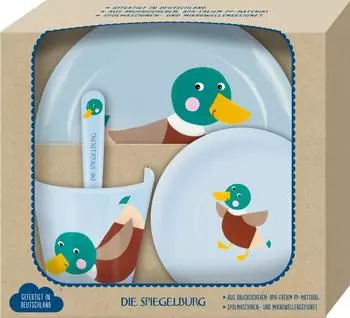 Die Spiegelburg Freche Rasselbande Geschirr Geschenkset Ente