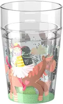 HABA Prinzessin & Pferd Glitzer-Kinderbecher (2012447004)