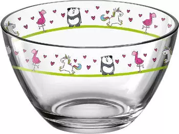 Leonardo Bambini Kinderschale 400ml flamingo, einhorn, panda (017888)