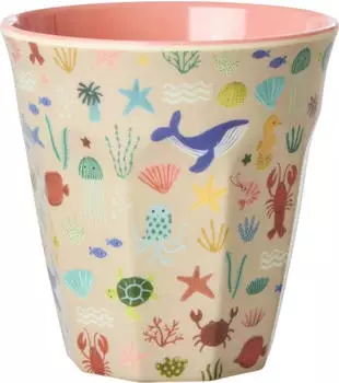 Rice Medium Melamin Becher
