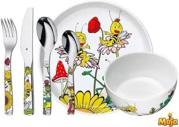 WMF Kinderbesteck-Set 6-teilig Biene Maja