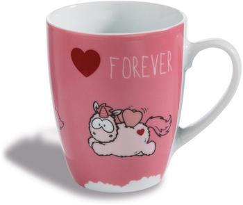 NICI Theodor in Love - Tasse Einhorn Merry Heart "forever"