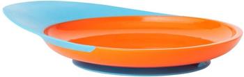 Boon Catch Plate - Kleinkinderteller mit Auffangschale orange/blau (B262A)