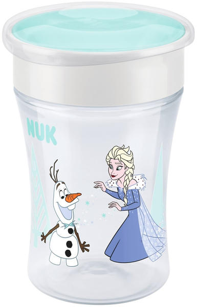 NUK Magic Cup 230ml mit Trinkrand und Deckel Frozen Prinzessin Elsa