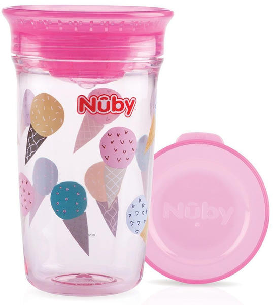 Nuby 360° Wonder Cup 300 ml pink