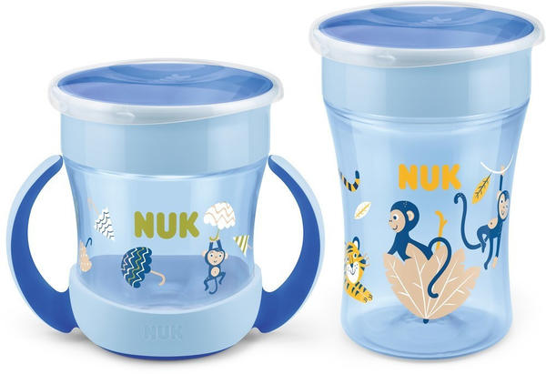 NUK Magic Cup Duo Set blau