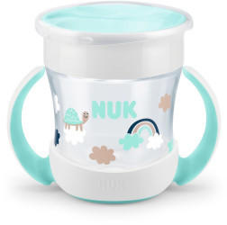 NUK Mini Magic Cup 160 ml mit Trinkrand und Deckel mint